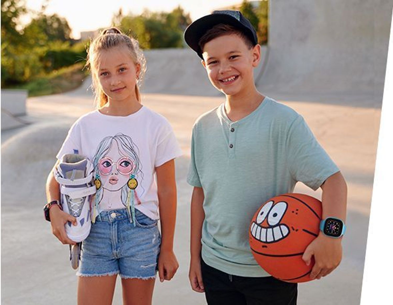 Smartwatch dziecięcy Garett Kids Fit różowy (2).jpg